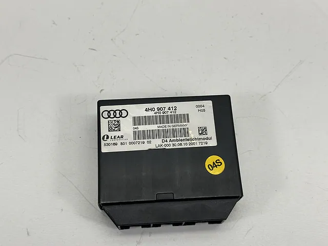 Body Control Module Audi A8 D4 2011 Comfort 4H0907412