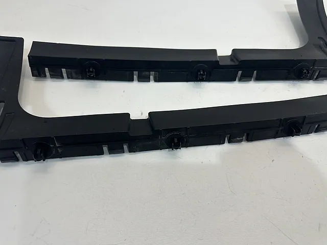 Bumper Bracket Rear Audi A8 D4 2011 Set of 2 4H0807454B