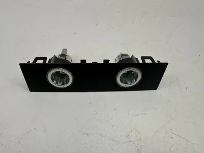 BMW F15 X5 Rear Center Console Socket Trim Bezel w/ Lighter Black 51169252009